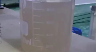 普通胶体钯活化一个月后水洗槽，氯化亚锡水解浑浊